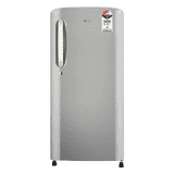 LG Direct Cool Single Door Refrigerator | with Smart Inverter Compressor | 185 Litres | 3 Star | Shiny Steel | 2026 Model | GLD1936YAPZ