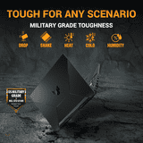 Asus TUF Gaming A15 Gaming Laptop | AMD Ryzen 7 170 Processor | 16GB | 512GB | RTX 3050 | 39.62 cm (15.6) | Windows 11 Home | Black | FA506NCQ-HN007WS