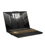 ASUS TUF Gaming A16 Gaming Laptop | AMD Ryzen 7 170 | RTX 4050 GPU | 16GB | 512GB | 40.64 cms (16) FHD | Windows 11 Home | Black | FA607NUQ-RL047WS