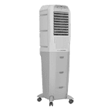 Havells Tower Air Cooler | with Low Water Alarm | 55 Litres | White & Grey | KOOLXPRESS-I