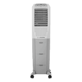Havells Tower Air Cooler | with Low Water Alarm | 55 Litres | White & Grey | KOOLXPRESS-I