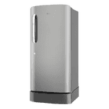 LG Direct Cool Single Door Refrigerator | with Base Stand Drawer | 210L | 5 Star | Smart Inverter Compressor | Shiny Steel | GLD2256ZAPZ