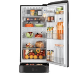 LG Single Door Direct Cool Refrigerator with Base Stand Drawer | 185 L | 5 Star | Emerald Lotus | GLD1956ZAEL