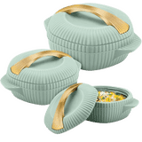 Milton Oyster Jr Set Casserole | Set of 3 | Multicolors
