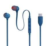 JBL Tune 310 Wired in Ear Type C Earphone | Compatible with USB-C Devices | Blue | JBLT310CBLU