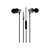 Salpido ES06 in Ear Wired Earphones with Mic | Compact and Lightweight | Black