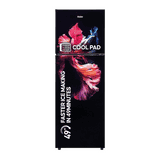 Haier Frost Free Double Door Refrigerator | 240L | 2 Star | Wave Glass | HRF-2902EWGA-P