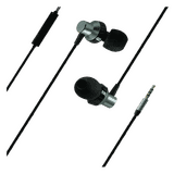 Salpido ES06 in Ear Wired Earphones with Mic | Compact and Lightweight | Black