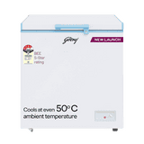 Godrej Single Door Convertible Deep Freezer | 207 L | 4 Star | White | DH ESNCH 225D 1HCNP RW