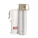 Milton Glassy 500 Thermosteel Vacuum Insulated Flask | with Cup lid & Jacket Tea | Multicolors