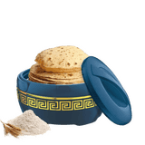 Asian Plastowares Orchid Gold Casserole | 2500ml | Elegant Dinner Set | Multicolor