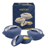Milton Oyster Jr Set Casserole | Set of 3 | Multicolors