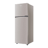Haier Frost Free Double Door Refrigerator | 240L | 2 Star | Brushline Silver | HRF-2902IBBSA-P