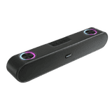 Impex Portable M1012 MusikBar M1012 | Portable Bluetooth Soundbar with LED Light Function | Black