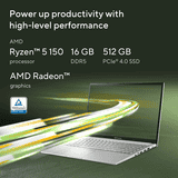 ASUS VivoBook 15 Laptop | AMD Ryzen 5 150 |16GB | 512GB | 15.6 (39.62 cms) | Windows 11 Home | Cool Silver | M1502NAQ-BQ119WS