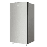 Haier Direct Cool Single Door Refrigerator | 190L | 3 Star | Nickel Steel | HRD-2103BNSA-P