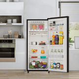 Whirlpool Vitamagic Pro Single Door Refrigerator | 192L | 3 Star | Steel-Y | 73693 215 VMPRO