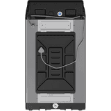Bosch Fully Automatic Top Load Washing Machine | 7 kg | Grey | WOE700D0IN