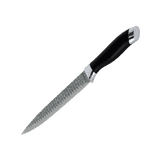 Royalford Stainless Steel Slicer Knife | NonStick Coating | 8 Inch | Black and Silver | RF12008