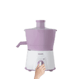 Philips Juicer Mixer Grinder | 600 W | White and Lilac | HL7581/00