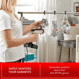 Tefal Access Steam Pocket Garment Steamer | Lightweight | Black | White | Rose Gold