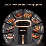 Butterfly Magnum Digital Air Fryer | 4.5L | 1200W | Black