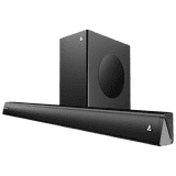 Boat Aavante Thump Plus Channel Soundbar with Wired Subwoofer | 200W | 2.1 Channel | Premium Black