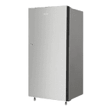 Haier Direct Cool Single Door Refrigerator | 215 L | 3 Star | Nickel Steel | HRD-2353BNSA-P
