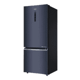 Haier  Frost Free Bottom Mount Refrigerator | 355L | 2 Star |  UltraMarine Steel | HRB-4052BUSA-P
