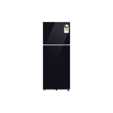 Samsung Double Door Refrigerator | 419 L | 2 Star | Black Glass | RT45HB6A4222HL