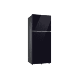 Samsung Double Door Refrigerator | 419 L | 2 Star | Black Glass | RT45HB6A4222HL