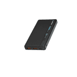 stuffcool Major 22.5W Fast Charging Power Bank | 10000 mAh | Black