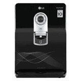 LG RO + UV + UF + Mineral Booster Water Purifier | 8L | Stainless Steel Tank | Black | WW184ETB