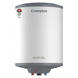 Crompton Marvel Vertical Storage Geyser | 6 L | White | ASWH-5106