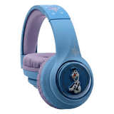 Disney Frozen Kids 3D Bluetooth Wireless Stereo Headphones | Foldable Ear Cups | Blue | DY-3054-FR