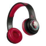 Marvel SpiderMan Kids 3D Bluetooth Wireless Stereo Headphones | Foldable Ear Cups | Black&Red | MV-3054-SM