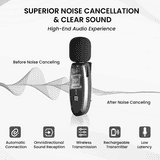 Portronics VlogMate Mic | IPH Vlogging Mic | Type C | Black | POR 2320