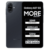 Samsung Galaxy A07 5G | 6GB | 128GB | Black | NM