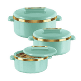 Milton Curve Casserole Set | Easy to Store | Multicolour