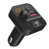 Portronics Auto 10 Plus Car Charger With Bluetooth Calling | 30W Type-C PD | 18W USB | Black | POR 2434