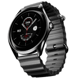 Boat Ultima Aeris 1.43" AMOLED Display Round Smart Watch | Bluetooth Calling | Active Black