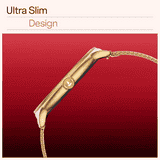 Boat Chrome Iris Fashion Round Smart Watch | 1.32" AMOLED Display | 1000 Nits | Metal Gold