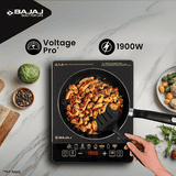 Bajaj Induction Cooktop | 1900 W | Touch Panel | Black | ICX190FS