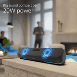 Philips Wireless Bluetooth Soundbar | 20W |  Deep Black | TAB4120BK/94