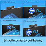 HP AIO Desktop | Intel Core i3-1315U | 8GB | 512GB | Windows 11 Home | Shell White | 24-CR0905IN