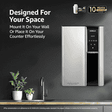 Havells Gracia Alkaline Water Purifier | RO+UV+Alkaline | 6.5L | Silver & Black