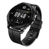 Boat Chrome Eon Round  Smart Watch for Men & Women | 1.43” (3.63 cm) AMOLED Display | Active Black
