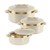 Milton Curve Casserole Set | Easy to Store | Multicolour
