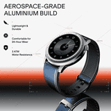 Boat Valour 1 R Round Smart Watch | 1.43" 3D AMOLED Display | 1000 nits | Imperial Leather