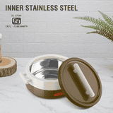 Milton Valenza 2000 Inner Stainless Steel Casserole | Durable and Easy to Carry | Assorted Colors